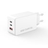 Síťová nabíječka XO-CE13 65W s kabelem USB-C/C (Bílá)