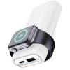 Powerbank 10000 mAh s bezrátovým nabíjením Apple Watch (USB-C PD20W/USB-A QC 22.5W)(Bílá)