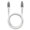 Prio MFI datový kabel USB C / Lightning 2 m bílý