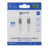 Prio datový kabel USB C / USB C 1,2 m bílý