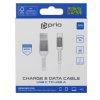 Prio datový kabel USB A / USB C 1,2 m bílý