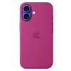 Apple Silicone Case s MagSafe pro iPhone 16 - Fuchsia