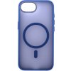 Pouzdro Matte Frame s podporou MagSafe iPhone 16e - modré