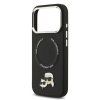 Karl Lagerfeld PU Karl and Choupette Heads MagSafe Kryt pro iPhone 17 Pro