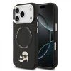 Karl Lagerfeld PU Karl and Choupette Heads MagSafe Kryt pro iPhone 17 Pro