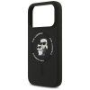 Karl Lagerfeld Silicone Karl and Choupette MagSafe Kryt - iPhone 17 Pro Max