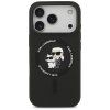Karl Lagerfeld Silicone Karl and Choupette MagSafe Kryt - iPhone 17 Pro Max