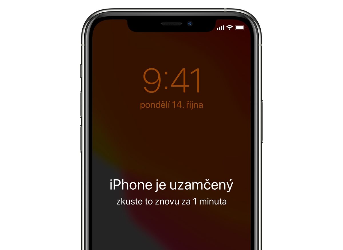 Můj iPhone je zablokovaný, jak ho odemknu?
