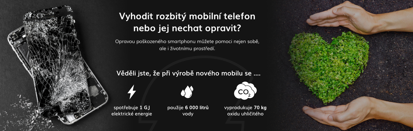Vyhodit rozbitý mobilní telefon