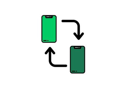 přenos dat mezi telefony