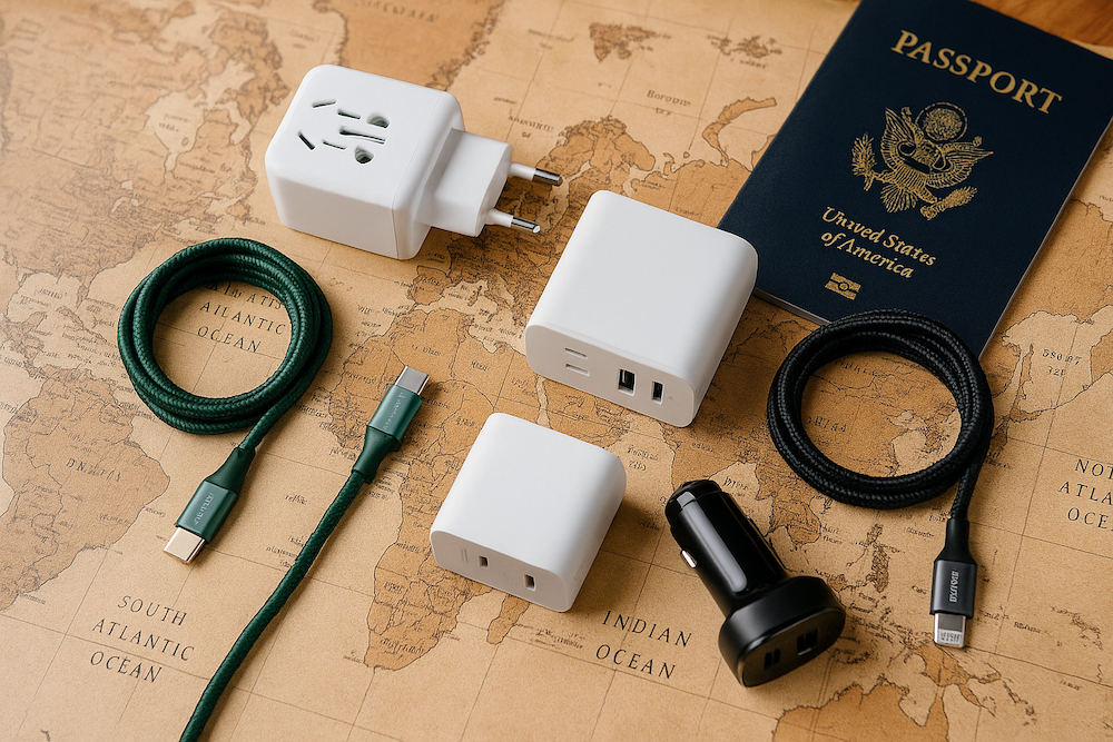 Světové zásuvky v kapse: chytré nabíjení na road-tripu