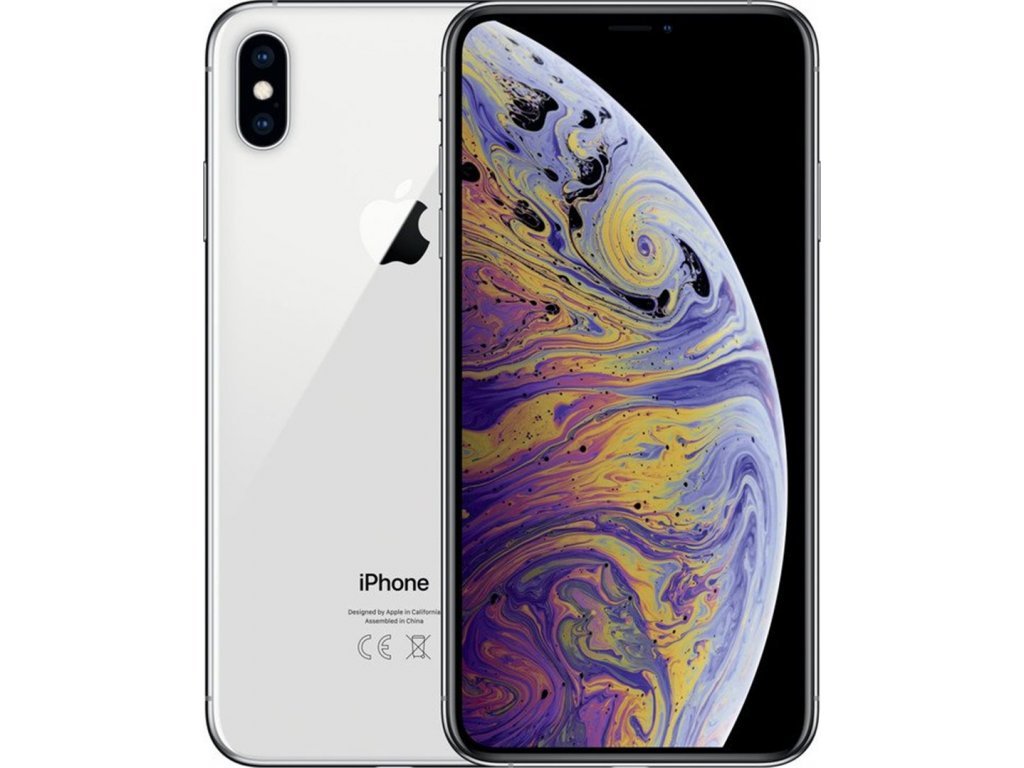Apple iPhone XS 64GB Silver použitý - Stav C – produktová fotografie