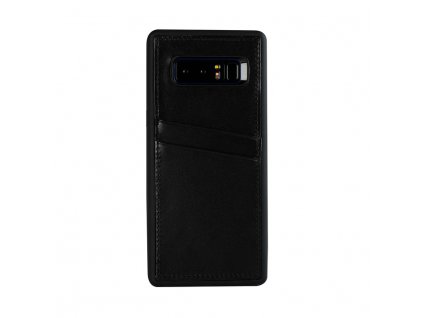 Samsung Galaxy S8 Real Leather Back Cover CC Beta black