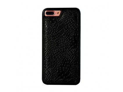 Apple iPhone 7 Plus / 8 Plus Real Leather Back Cover Amour black