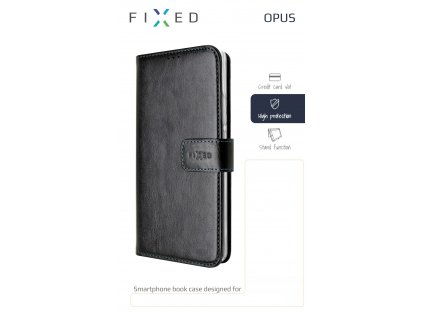 Pouzdro typu kniha FIXED Opus pro Apple iPhone 11 Pro, černé