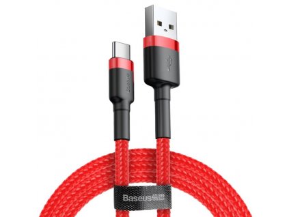Baseus CATKLF B09 Cafule Kabel USB C 3A 1m Red1