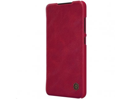 Nillkin Qin Book Pouzdro pro Samsung Galaxy S21 FE 5G Red3