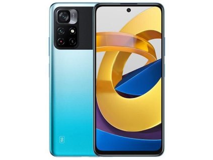 POCO M4 Pro 5G 4GB/64GB Cool Blue / Modrá  + Bluetooth selfie tyč ZDARMA
