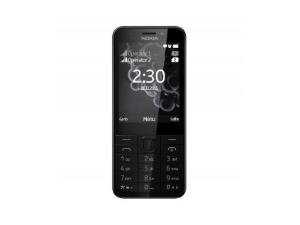 Nokia 230 Dual SIM, Dark Silver / Tmavě stříbrná