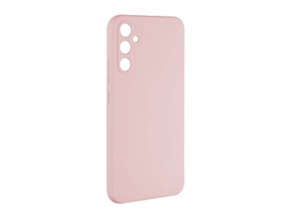 Zadní pogumovaný kryt FIXED Story pro Samsung Galaxy A34 5G růžový