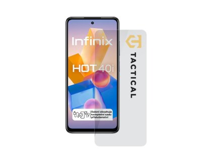 tactical glass shield 2 5d sklo pro infinix hot 40i clear ie12671640