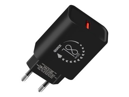 obal me cestovni nabijecka usb a 18w black ie13271113