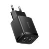 Baseus CCXJ010201 Compact Nabíječka 2xUSB 10,5W Black – obrázek