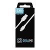 Obal:Me Simple USB-A/Lightning Kabel 1m White – obrázek