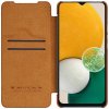 Nillkin Qin Book Pouzdro pro Samsung Galaxy A14 5G / A14 4G Brown – fólie na displej