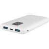 Powerbanka FIXED Zen 10 s LCD displejem a výstupem PD 20W, 10 000 mAh, bílá – foto