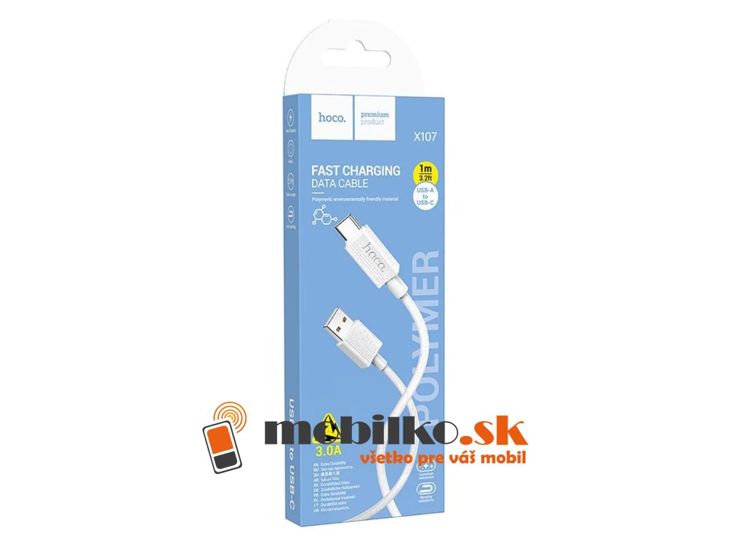 HOCO dátový nabíjací kábel USB type C (USB-C)