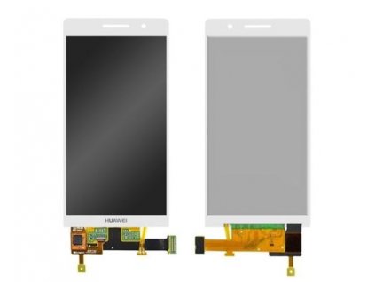Huawei P6 (P6-U06) displej lcd + dotykové sklo biela (Farba Biela)