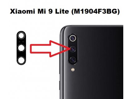 sklo kamery xiaomi mi 9 lite m1904f3bg