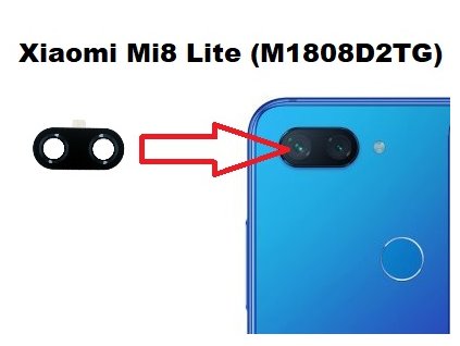 sklo kamery xiaomi mi8 lite m1808d2tg