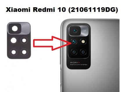 sklo kamery xiaomi redmi 10 21061119dg