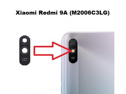 sklo kamery xiaomi redmi 9a m2006c3lg