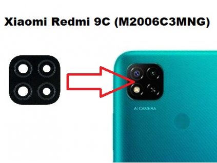 sklo kamery xiaomi redmi 9c m2006c3mng