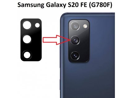 sklo kamery samsung galaxy s20fe g780f