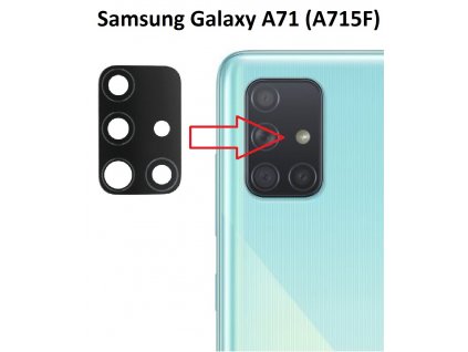 sklo kamery samsung galaxy a71 a715f