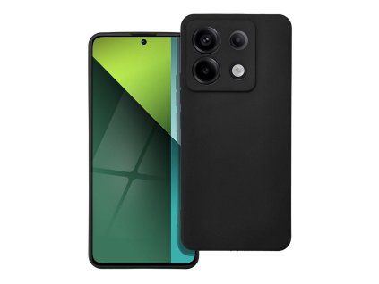 Obal na mobil Xiaomi Redmi Note 13 Pro (2312DRA50C) - SOFT silikon cierna