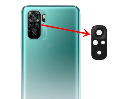 Sklo kamery Xiaomi Redmi Note 10 / Note 10s