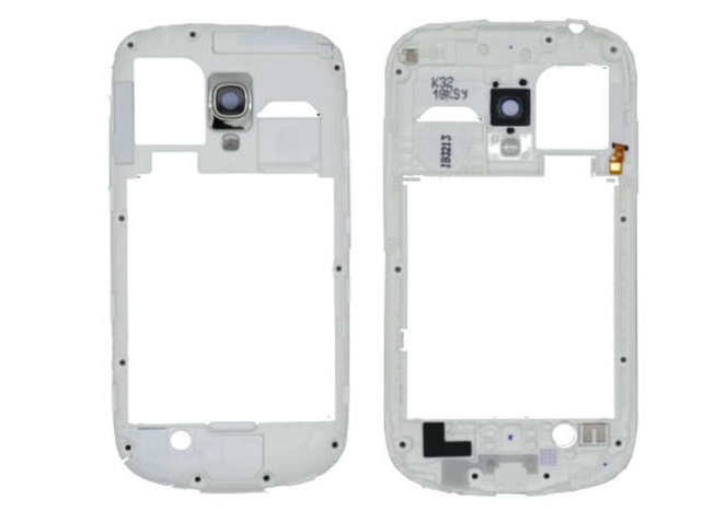 Stredový rám Samsung Galaxy S3 (GT-i9300) biely