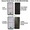 Xiaomi Redmi Note 10 4G (M2101K7AG) displej lcd + dotykové sklo