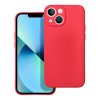 Obal na mobil iPhone 13 - SOFT silikon cervena