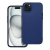 Obal na mobil iPhone 15 Plus - SOFT silikon modre