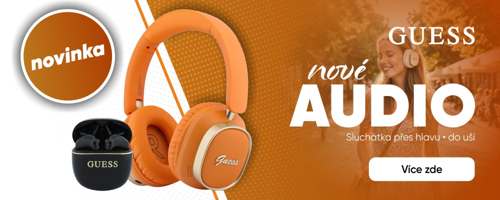 Guess nové audio sluchátka