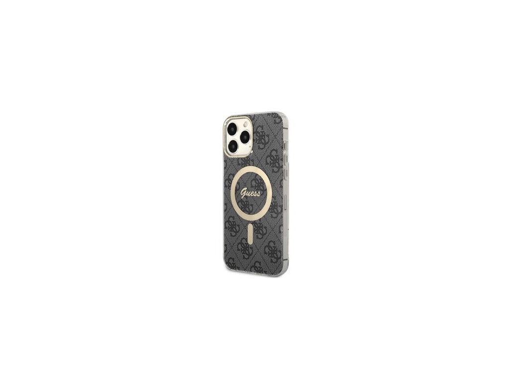 Guess IML 4G MagSafe Zadní Kryt pro iPhone 13 Pro Max Black