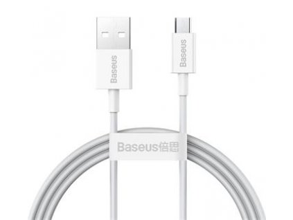 Baseus CAMYS-02 Superior Fast Charging Datový Kabel MicroUSB 2A 1m White