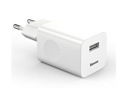 Baseus CCALL-BX02 Quick Charger 24W Nabíječka White