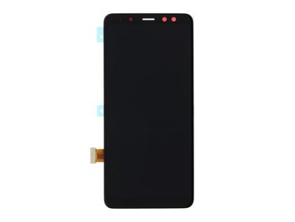 LCD display + Dotyk Samsung A530 Galaxy A8 2018 Black (Service Pack)